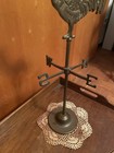 Brass Rooster Weathervane Decor 