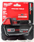 New 2967-20 Milwaukee Fuel M18 1 2 Impact Wrench  2  5 0 Ah Battery Ring 18 Volt