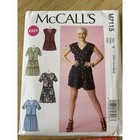 Y2k 2000s Mccalls Sewing Patterns Midi Dress Mini Dresses Womens Lot Of 4 90s