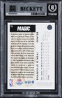Shaquille O neal Authentic Signed 1992 Upper Deck  1 Rc Trade Card Bas Slab Ns