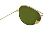 Ray-ban Sunglasses Rb3025 Aviator Flash Gold Frame Blue Flash Lens 58mm Unisex