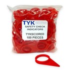 33mm Red Loose Wheel Lug Nut Safety Check Indicators 100 33mm - 100 Pieces