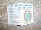 Detroit Lions 1998 Schedule Barry Sanders Last Season