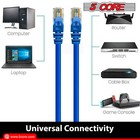 5core Cat 6 Ethernet Cable Lan Network Cat6 Internet Modem Rj45 Patch Cord Lot