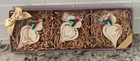 Quilling Card Ornament Present Toppers Set Of 3 Handmade Nib