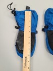 Toddlers Snow Mittens Medium 4t-5t Blue Full Coverage Wrist Ties Youth Toddlers