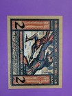 1921 Germany M  nster Notgeld 2 Mark Banknote Crisp Uncirculated  unc  Anabaptist