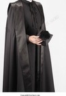 Arte Sacro Full Length Black Clerical Ferraiolo Cape Men   s Xl Sku 1152