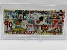 Mickey Mouse 90th Birthday Genuine  2 U s  Bill Pop Art Signed By Rency