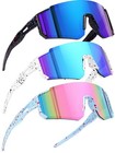 Youth Sports Sunglasses For Kids - Uv400 Baseball  Softball   Cycling Glasses