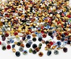 50 Vintage Swarovski Crystal 5mm  To 6mm  Rhinestones - Jewelry Repair J55