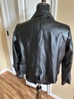 Woman Leather Jacket Black Size 14