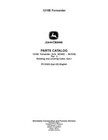 John Deere 1210e T3 Forwarder Parts Catalog Manual
