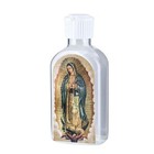 Lady Of Guadalupe Holy Water Bottle n7832  Holds 6 Oz -flip Top-- 4 1 2 