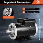 5 Hp Air Compressor Motor 3450 Rpm 7 8  Single Phase Electric Motor 143 5t Frame