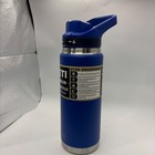Yeti Rambler 26 Oz Bottle Big Wave Blue With Flip Chug Cap Vacuum Insulated