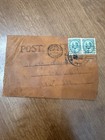 Antique Leather Postcard Dated 1909