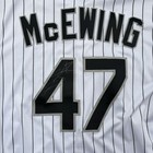 Joe Mcewing Chicago White Sox Team Issued   Game Used Jersey With Autograph 