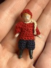 Antique Carl Horn Hertwig Set Of 3 Miniature tiny  German   Bisque  Dolls