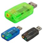 3d Sound Card Audio Adapter Pc 5 1usb To 3 5mm Mic Headphone Jack Stereo Headset