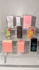 Lot Of 9 Luxury Designer Perfume Miniatures     Brand New   Sealed  gucci  Chanel 