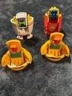 Mcdonald   s 1987 Vintage Changeables Happy Meal Lot 4 Transforming Food Robots