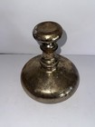 Vintage Gold Mercury Glass Liquor Decanter Bottle