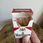 Marlboro Vintage Matchbox Opens Cigarette Style With Matches Vintage