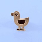 Kurzgesagt Golden Duck Pin - Limited Edition Of 10 000