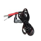 Dc Plug Electrode Lead Wires Standard Pin Cable For Tens Ems Massage Machine