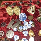 Vintage Victorian Crafts Jewelry Parts Steampunk Metals Lot 3