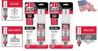 Two-pack Clearweld 5 Minute Epoxy With Re-sealable Syringe For Precision Repair