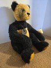 Vintage Knickerbocker Panda Teddy Bear Won Ton 15  Jointed Plush Stuffed Doll