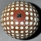 Rare Antique Jh Taylor Rubber Core Golf Ball -technically The 1st Signature Ball
