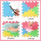 60 Pcs Interlocking Foam Puzzle Floor Mats Soft Eva Play Tiles Kids Room Decor