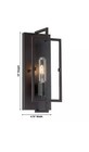 Home Decorators Collection Kenton 4 75 In  1-light Vintage Bronze Industrial Wal