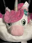 Pillow Pets Unicorn Nella The Pink Knight 18  X 15    Plush Stuffed Animal