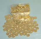 New 400 Golden Liberty eagle Pachislo Slot Machine Tokens - Brand New