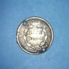 15 Mm Size Liberty Seated Half Dime Love Token - See The Pictures -  28962120     