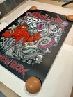 Metallica Black Box Eruption Screen Printed Poster Tony Squindo Le Numbered