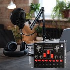 Professional Condenser Microphone Kit Complete Set For Podcast Studio Recording