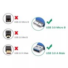 3ft Micro Usb 3 0 Cable For Seagate 4tb Ps4 Game Portable External Hard Drive