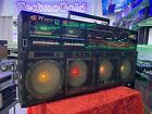 Boom Box Ghettoblaster Madonna Radio Cassette Stereo Dynasty Es555 Vintage Work