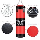 47  Heavy Boxing Punching Bag Training Gloves Set Kicking Mma Workout Empty