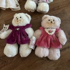 Vintage Fisher Price Briarberry Bear Lot Of 4 Plus Wardrobe And Clothes Rare
