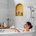 Elegant Gold Stainless Steel Recessed Shower Niche For Stylish Storage