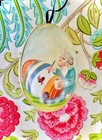 Vntg Real Dutch Hand Painted Easter Goose Eggs Purchased In Europe 30 Years Ago 