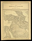 Vintage Mesopotamia Map Palestine Babylon Phoenicia Canaan Armenia Old Antique