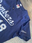 Authentic Game Worn 1990s Ithaca Bombers Baseball  18 Jersey Rawlings 46 Rare