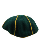 Rare Early 1900s Bsa Boy Scouts Wolf Cub Wool Green And Gold Cricket Cap Hat